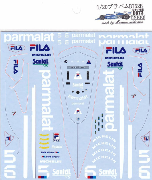 1/20 Brabham BT52B [D873]