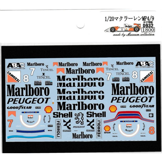 1/20 McLaren MP4/9 [D932]