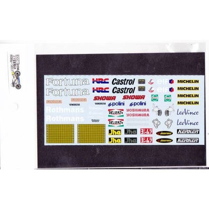 1/12 Honda NSR250 Tobacco and commercial car logo [D622]