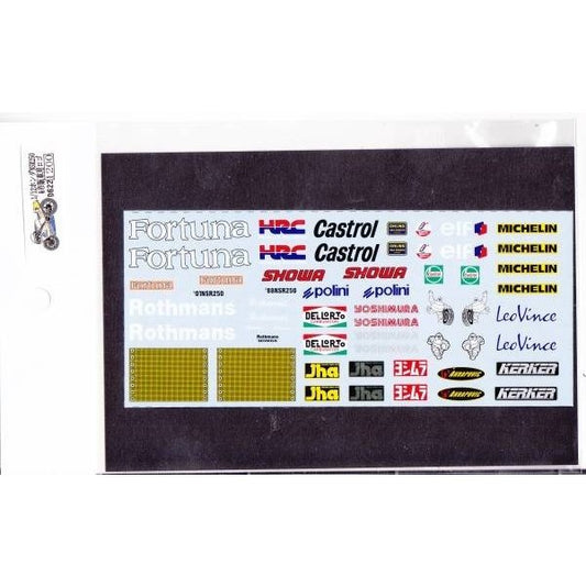 1/12 Honda NSR250 Tobacco and commercial car logo [D622]