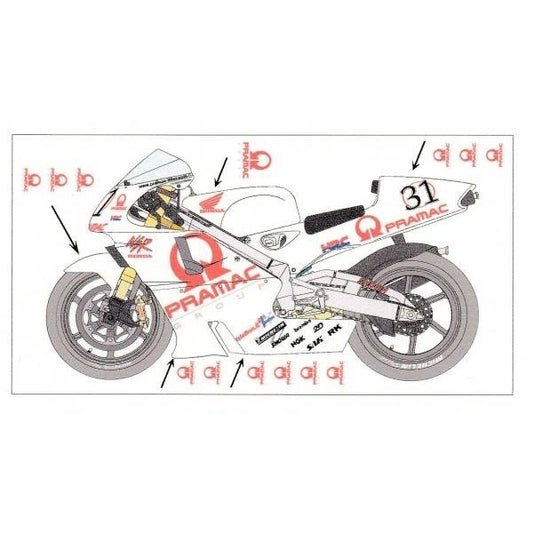 1/12 Honda NSR500 Harada 1st ride [D459]