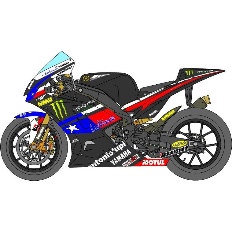 1/12 Yamaha YZR-M1 '10 Tech3 USA.G.P. [D602]