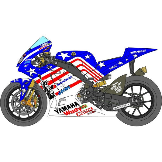 1/12 Yamaha YZR-M1 '08 USA GP C.Edwards [D573]