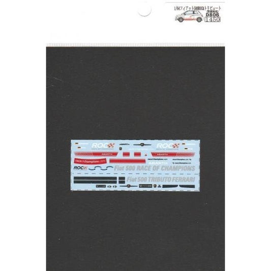 1/64 Fiat500 ROC & Tribute Ferrari [D806]