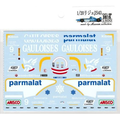 1/20 Lige JS43 '95 Monaco O. Panis [D816]