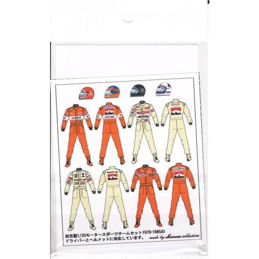 1/20 F1 Driver (BT46, M23, T3, RE30) [D568]