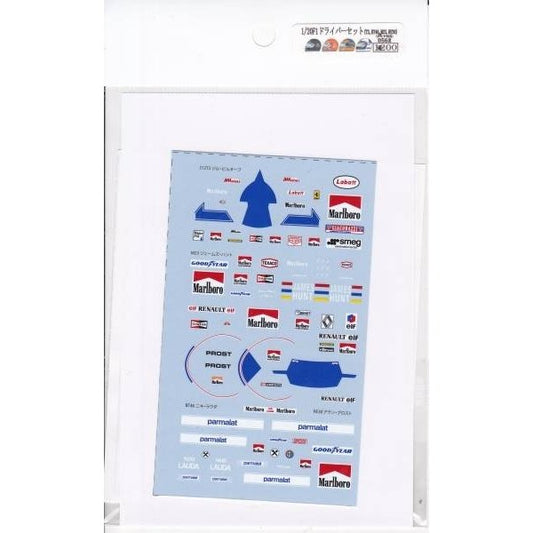 1/20 F1 Driver (BT46, M23, T3, RE30) [D568]