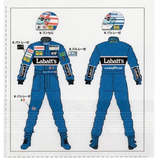 1/20 Williams FW14B Driver&Tobacco [D800]