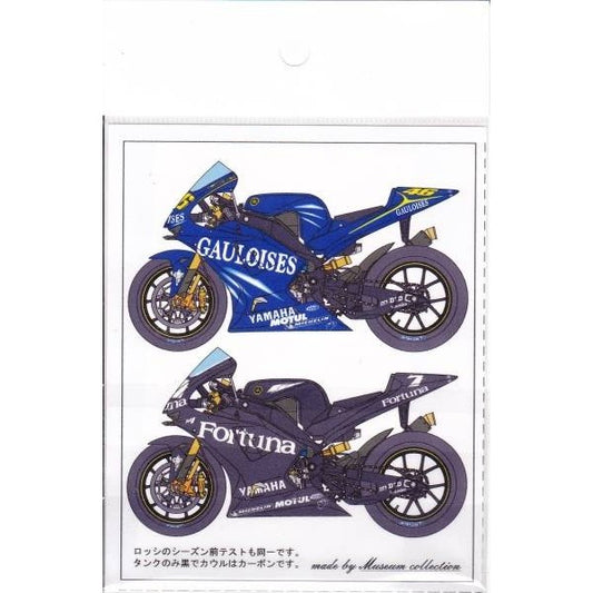 1/12 YZR M1 GAULOISES & Cheka test set [D233]