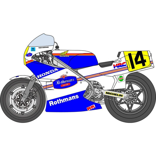 1/12 Honda NS500 '85 Katayama White Rothmans [D695]