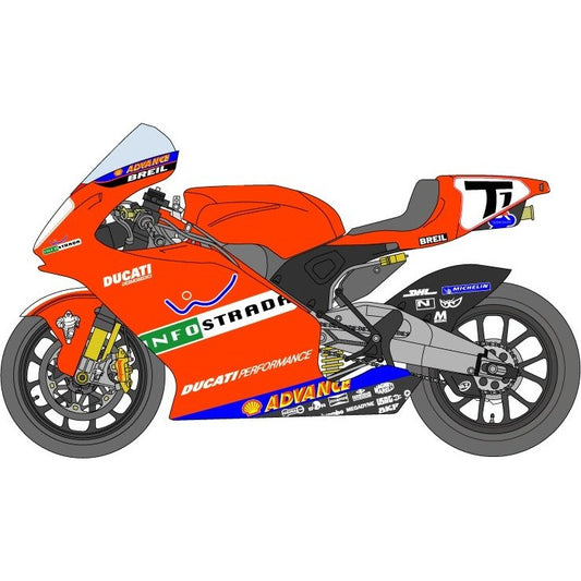 1/12 Ducati Desmosedici 03 test [D304]