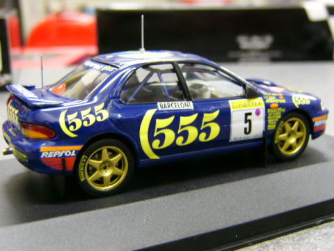 1/43 Subaru Impreza '95 Tobacco [D332]
