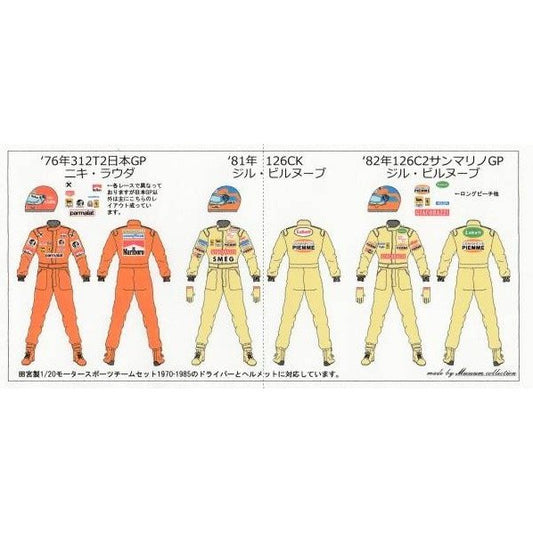 1/20 F1 Driver (T2, CK, C2) [D567]