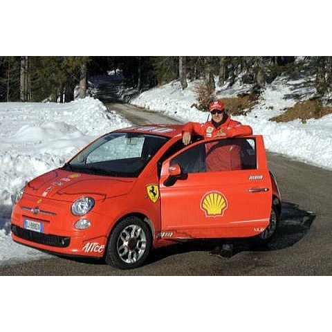 1/64 Fiat500 Ferrari F1 [D805]