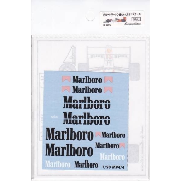 1/20 McLaren MP4/4 Tobacco [AS001a]