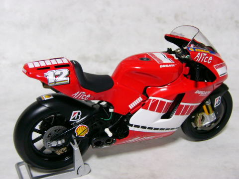 1/12 Ducati desmo '06 bar&number [D409]