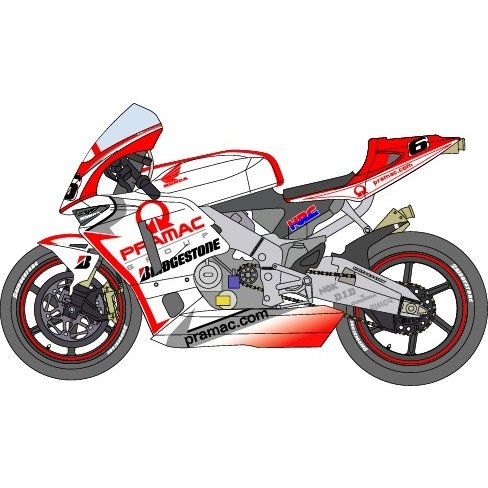 1/12 Honda RC211V'03 Pramac [D430]