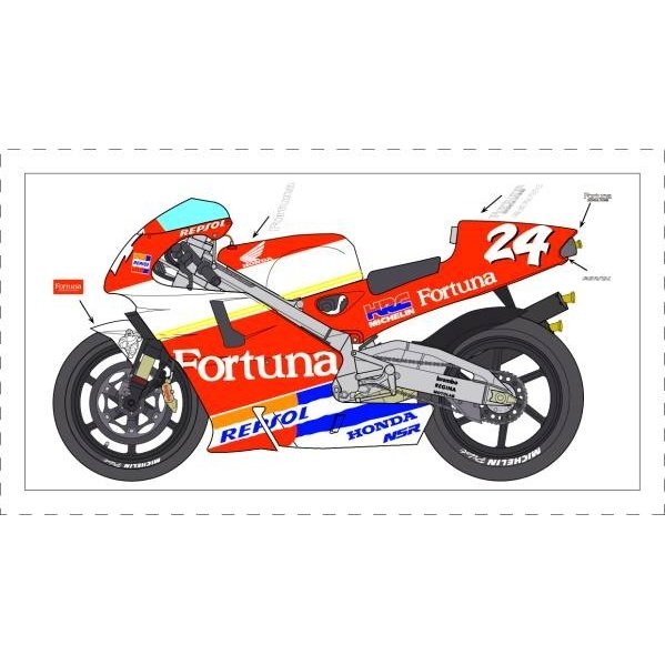 1/12 Fortuna Honda Pons NSR '96 [D353]