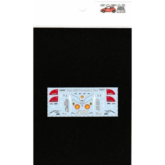 1/64 Fiat500 Ferrari F1 [D805]
