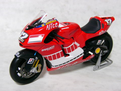 1/12 Ducati desmo '06 bar&number [D409]