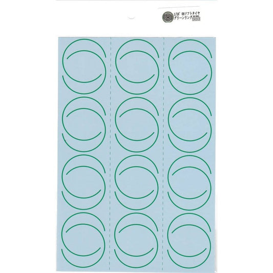 1/18 '09 Soft Tire Green Ring [D533]