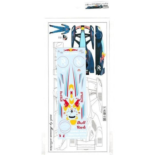 1/43 Red Bull X2010 Decal S.Vettel [D641]
