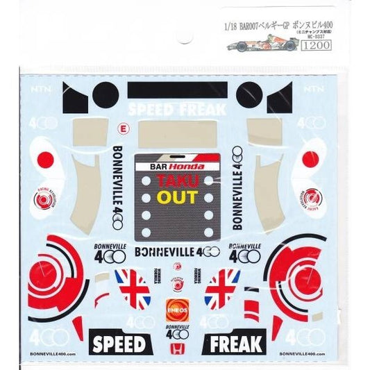 1/18 BAR007 Bonneville 400 [D337]