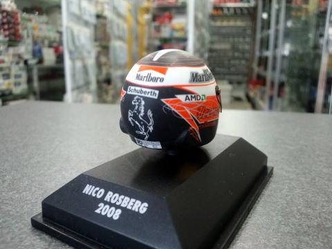 1/8 helmet '07 Raikkonen [D570]
