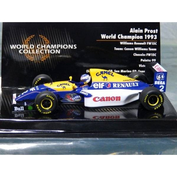 1/43 Williams FW15C&MP4/2C WC Tobacco [D842]