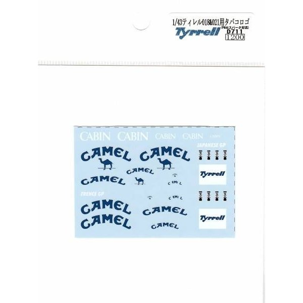 1/43 Tyrell 018&021 Japan,French GP Tobacco [D711]