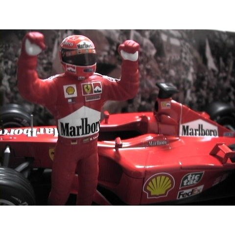 1/18 Ferrari Schumacher 52win Memorial Tobacco [D166]