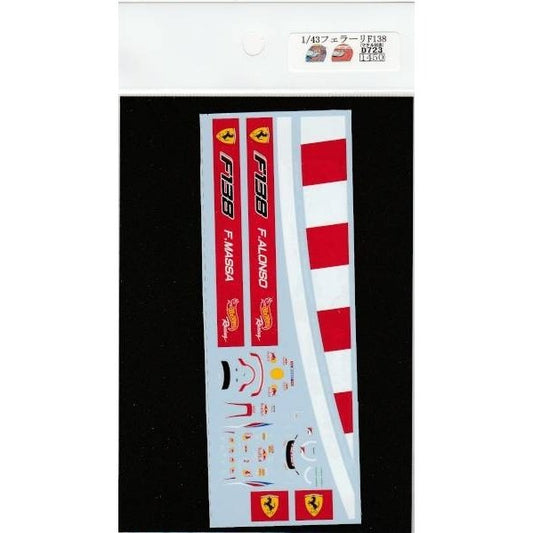 1/43 Ferrari F138 Iconic F1 Dioramas [D723]