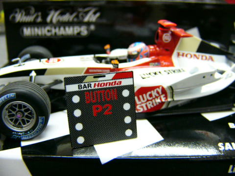1/43 BAR006 J.Baton 1st pole Tobacco [D299]