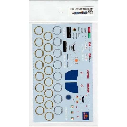 1/43 Red Bull RB7,MP4/26,C31 Additional Logo [D640]