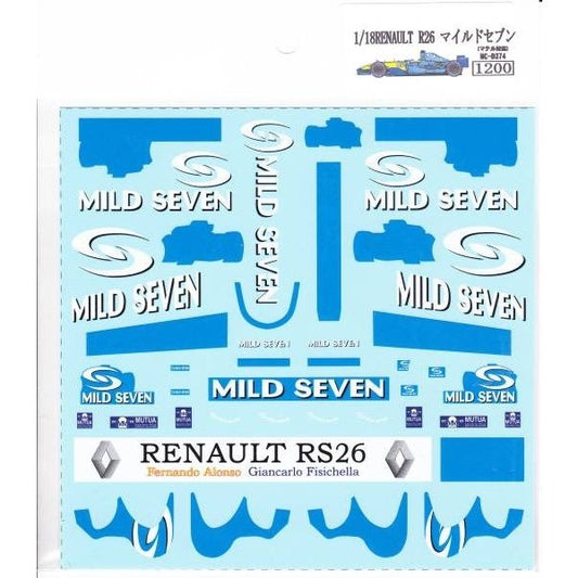 1/18 Renault R26 Tobacco [D374]