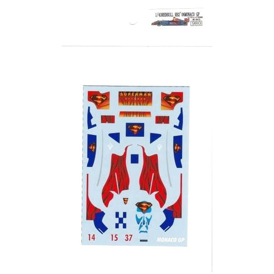 1/43 Red Bull RB2 MONACO GP(Superman Ver.) [D415]