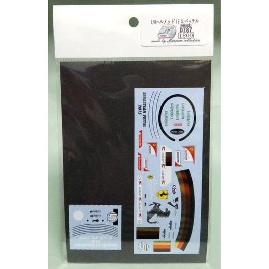 1/8 Helmet '15 S.Vettel [D787]