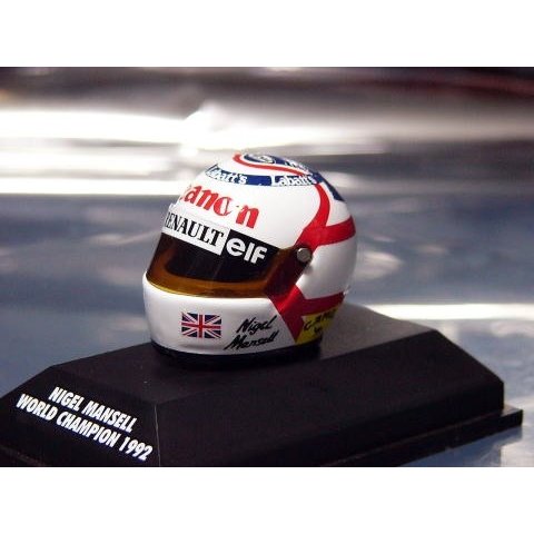 1/8 helmet '92 N.Mansell [D657]