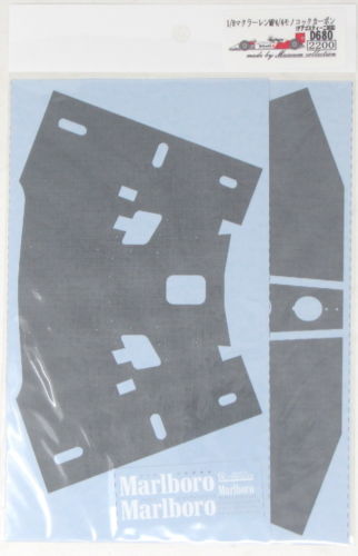 1/8 McLaren MP4/4 monocoque carbon decal [D680]