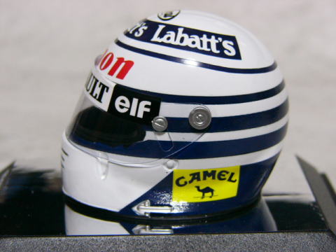 1/6 Helmet (Villeneuve, Prost, Patrese) [D402]