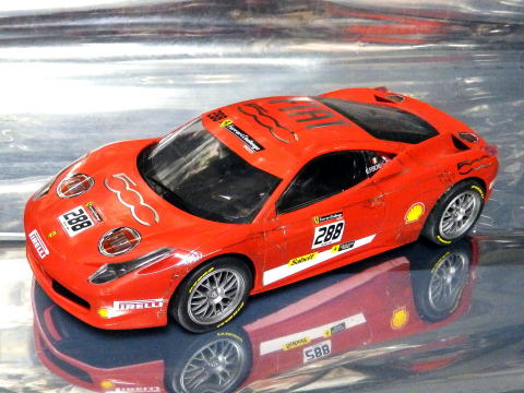 1/24 Ferrari 458 J.Fisichella FIAT500 [D785]