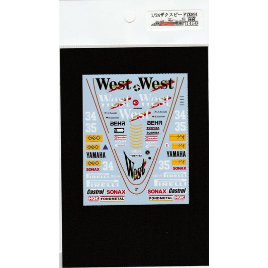 1/24 Zakspeed ZK891 [D896]