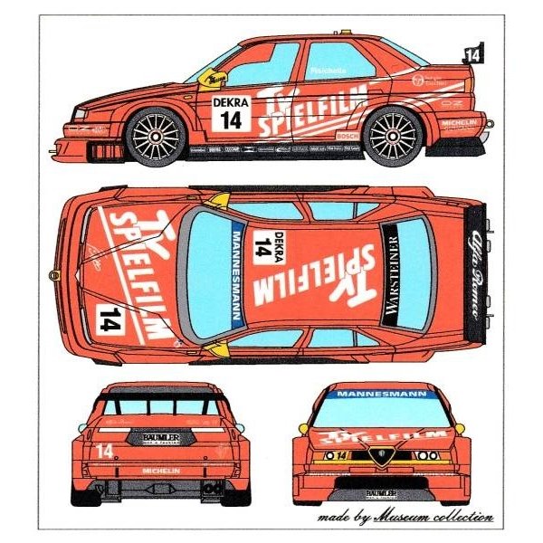 1/24 AlfaRomeo 155V6Ti '96 Fisichella [D504]