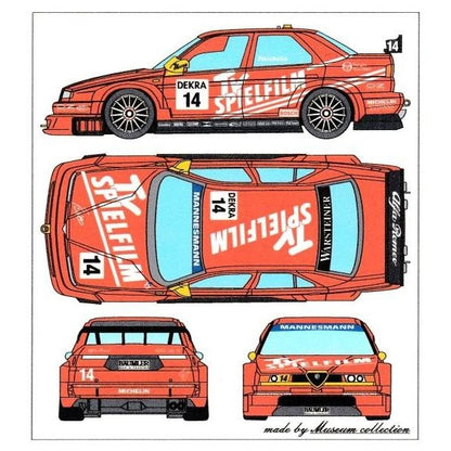 1/24 AlfaRomeo 155V6Ti '96 Fisichella [D504]