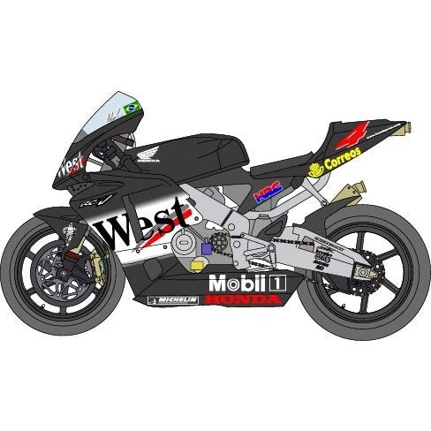 1/9 Honda RC211V for Pons Alex Barros [D165]