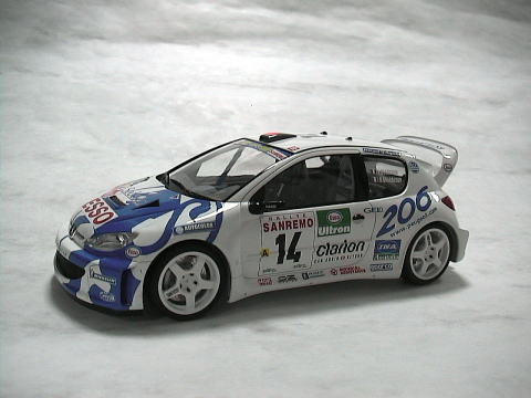 1/24 Peugeot 206 '99 San Remo [D164]