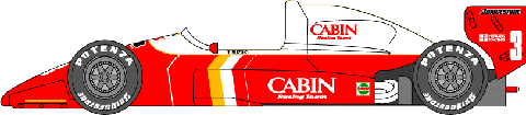 1/24 Reynard 89D Cabin [D936]