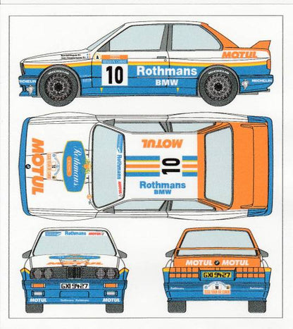 1/24 BMW M3'87 Tour de Corse [D840]1/24 BMW M3'87 Tour de Corse [D840]