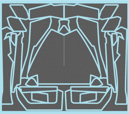 1/24 Lamborghini Veneno Carbon decal [D735]