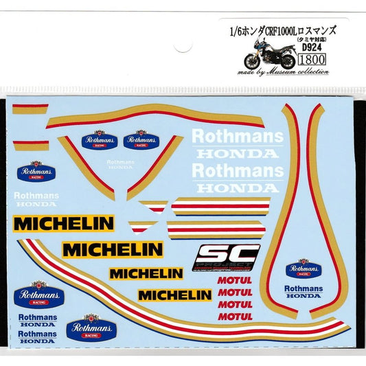 1/6 Honda CRF1000L Rothmans Ver.[D924]